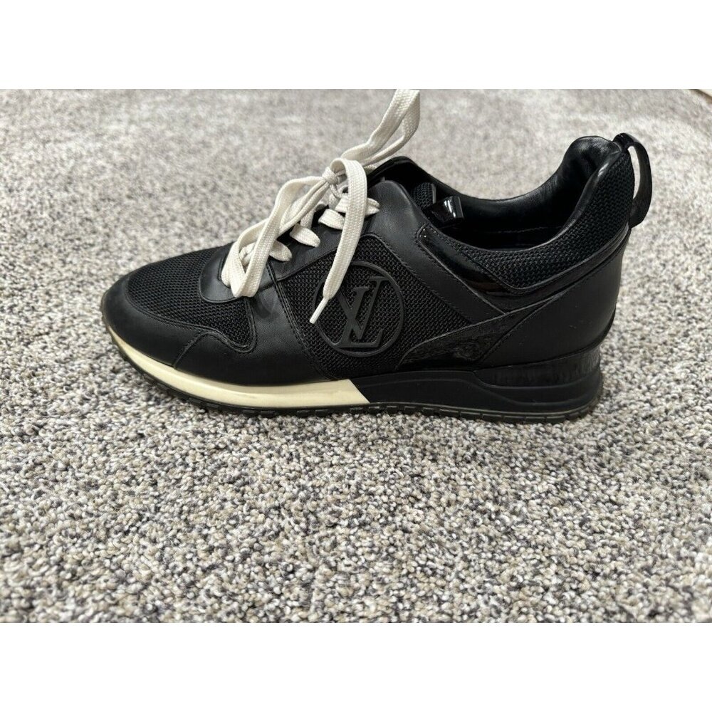 Louis Vuitton Ladies SINGLE SHOE run Away Leather Trainers Size 38
